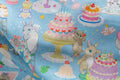 Kitten Tea Party - Blue