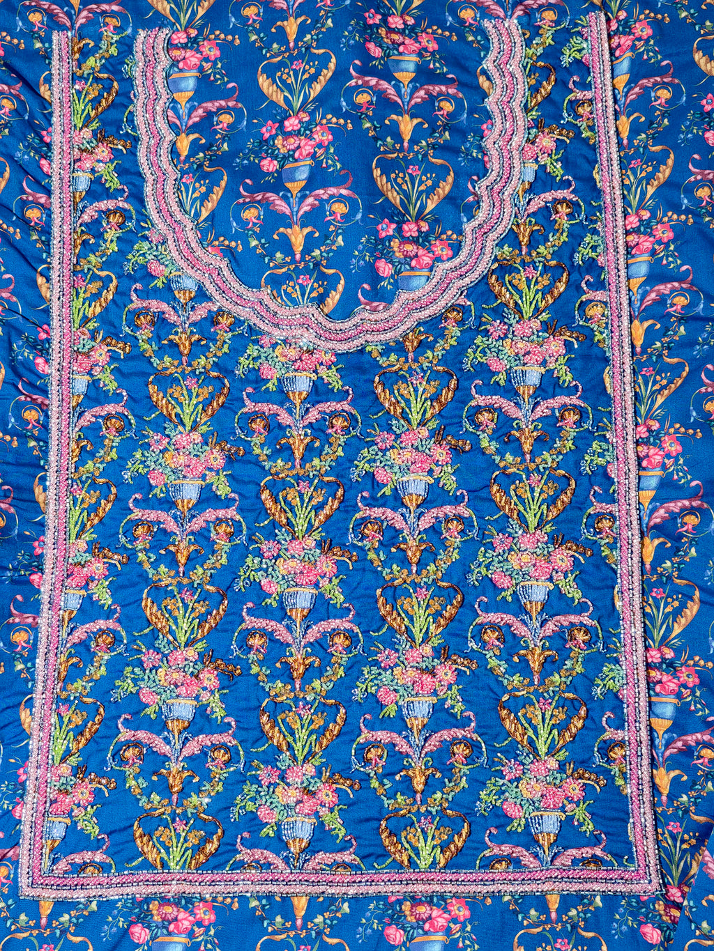 Sapphire Damask