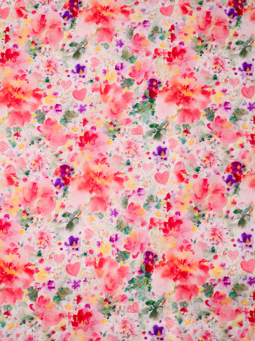 Blushing Hearts Watercolour