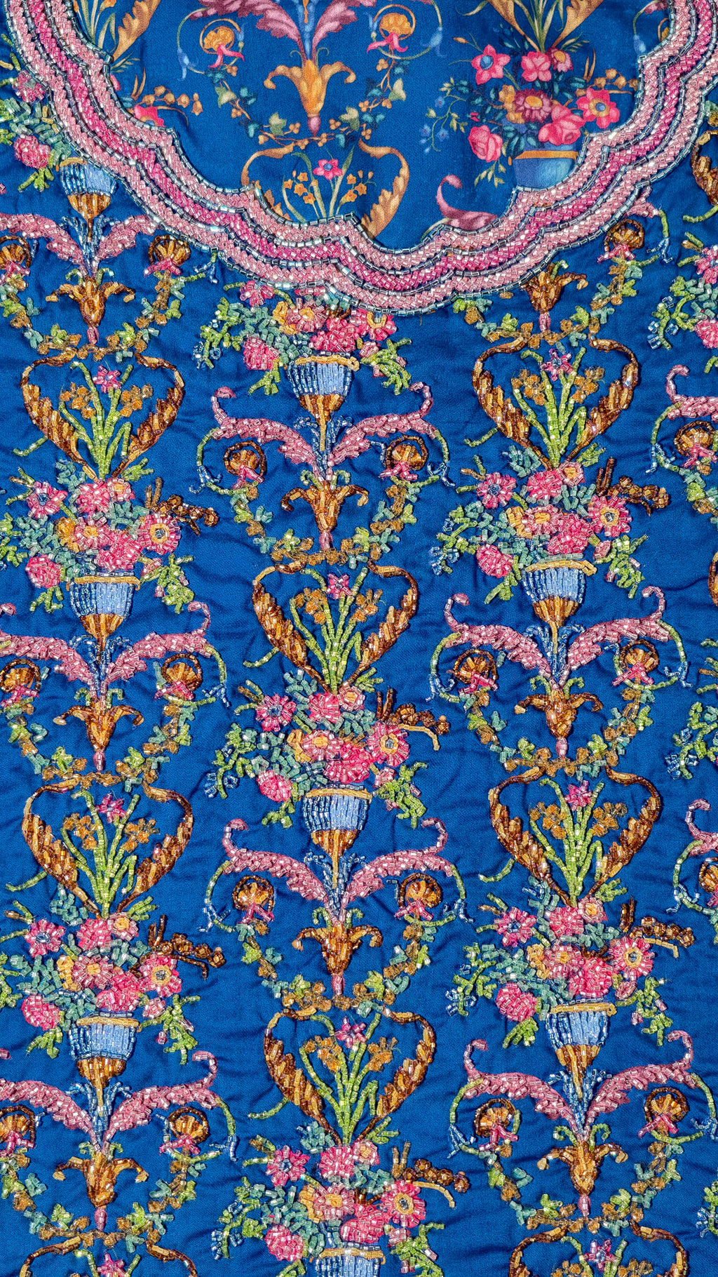 Sapphire Damask